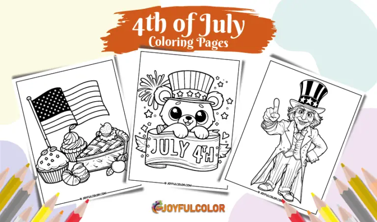 20 FREE Printable 4th of July Coloring Pages You’ll Love