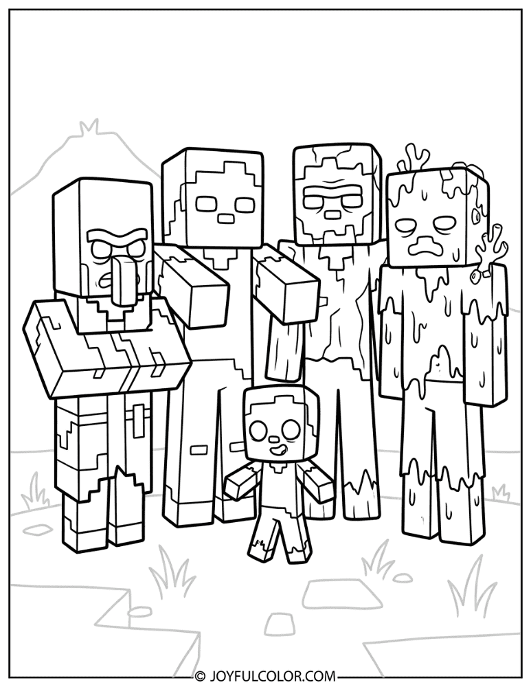 All Zombie Variants Together