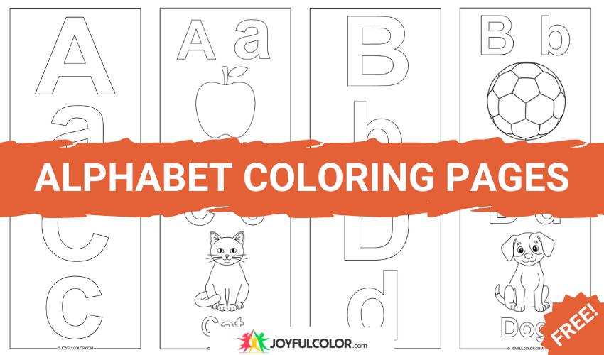 Alphabet Coloring Pages