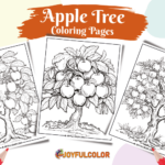 Apple Tree Coloring Pages