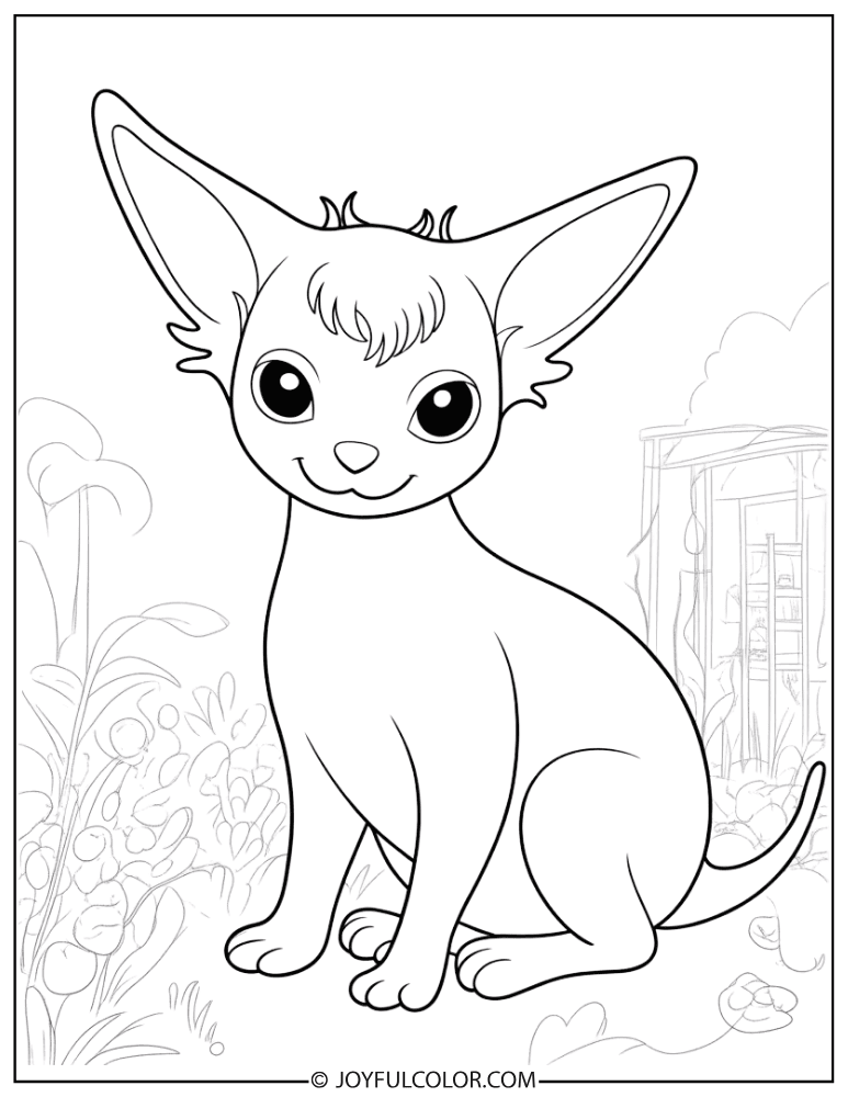 Baby Espeon Coloring Page