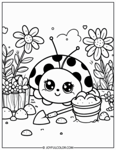 20 Printable Ladybug Coloring Pages for FREE Download