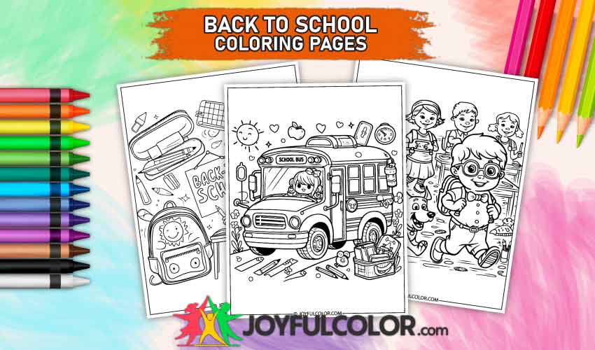 Back to School Coloring Pages