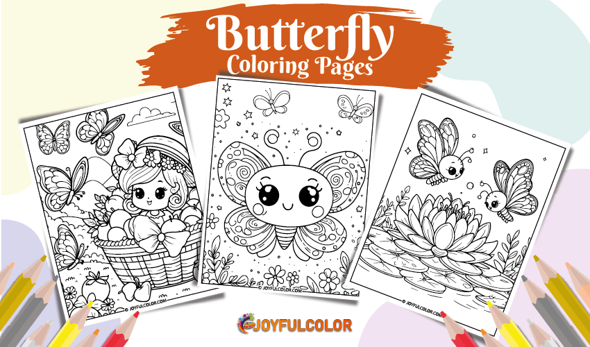 Butterfly Coloring Pages