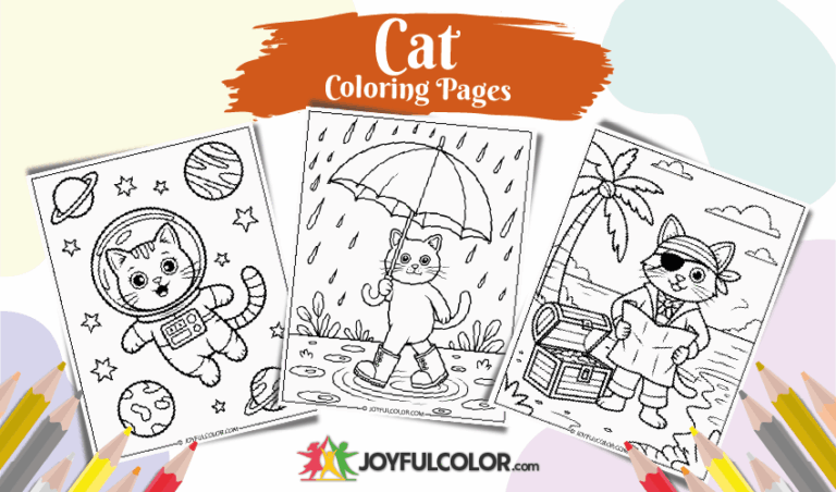 Cat Coloring Pages