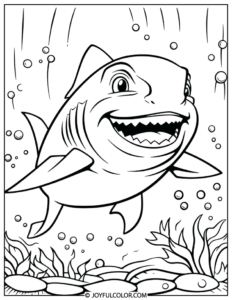 FREE Ocean Animals Coloring Pages - Ready To Print!
