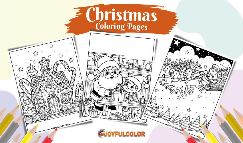 Christmas Coloring Page