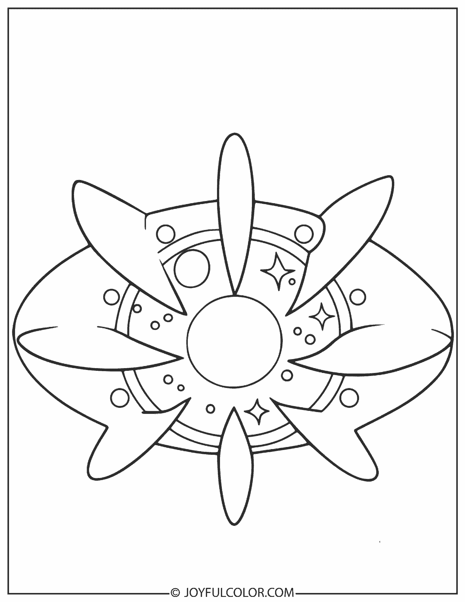 Cosmoem Coloring Page