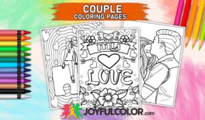 FREE Printable Couple Coloring Pages Ready To Download