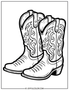 Printable Shoe Coloring Pages for All Ages (FREE Download)