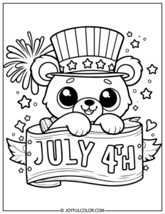 20 FREE Printable 4th of July Coloring Pages You’ll Love