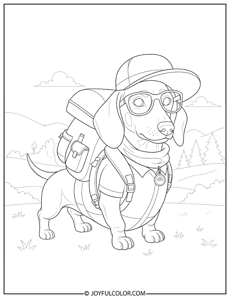 Dachshund Hiking
