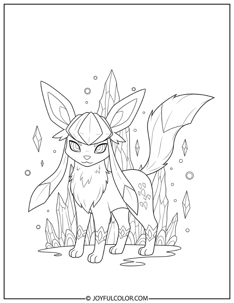 Detailed Glaceon