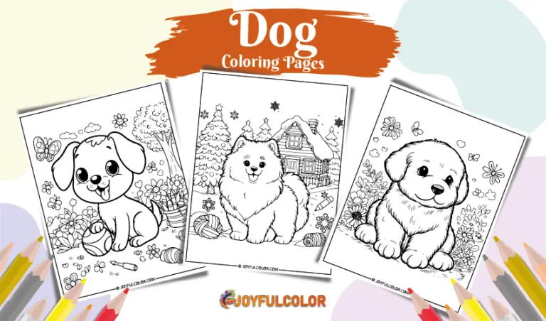 20 FREE Printable Dog Coloring Pages – Download & Enjoy!