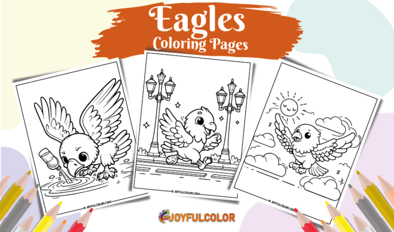 Eagles Coloring Pages for All Ages Printable & FREE Download