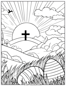FREE Printable Easter Coloring Pages for Kids &amp; Adults