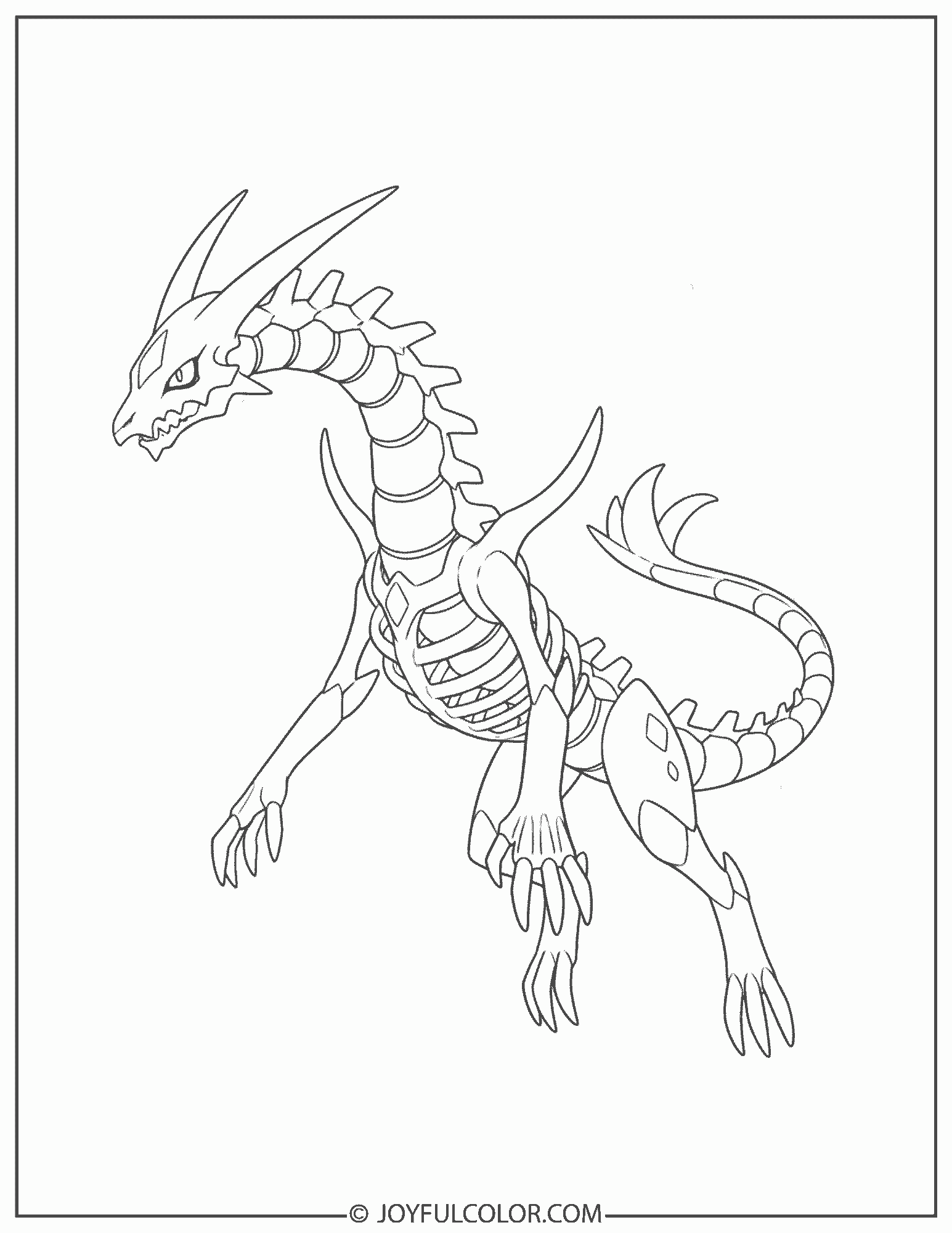 Eternatus Coloring Page