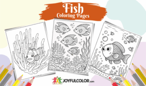 22 FREE Printable Fish Coloring Pages for Kids