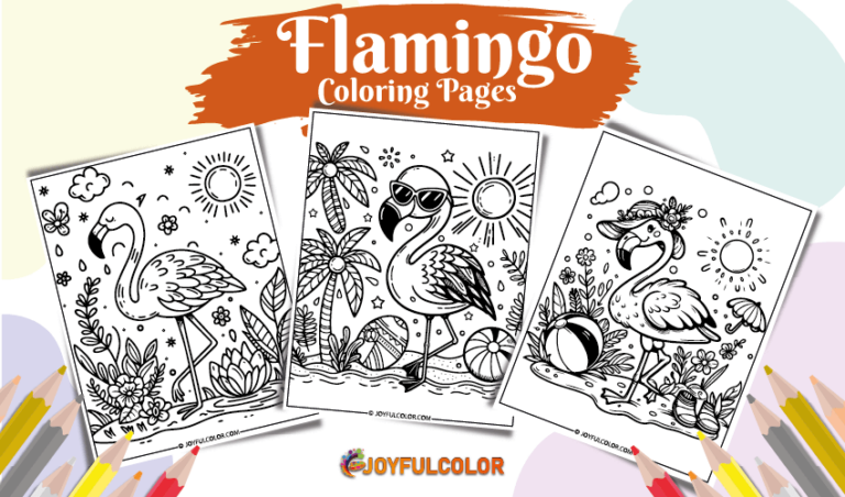 32 FREE Printable Flamingo Coloring Pages – Download & Enjoy!