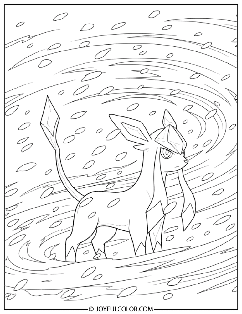 Glaceon Blizzard