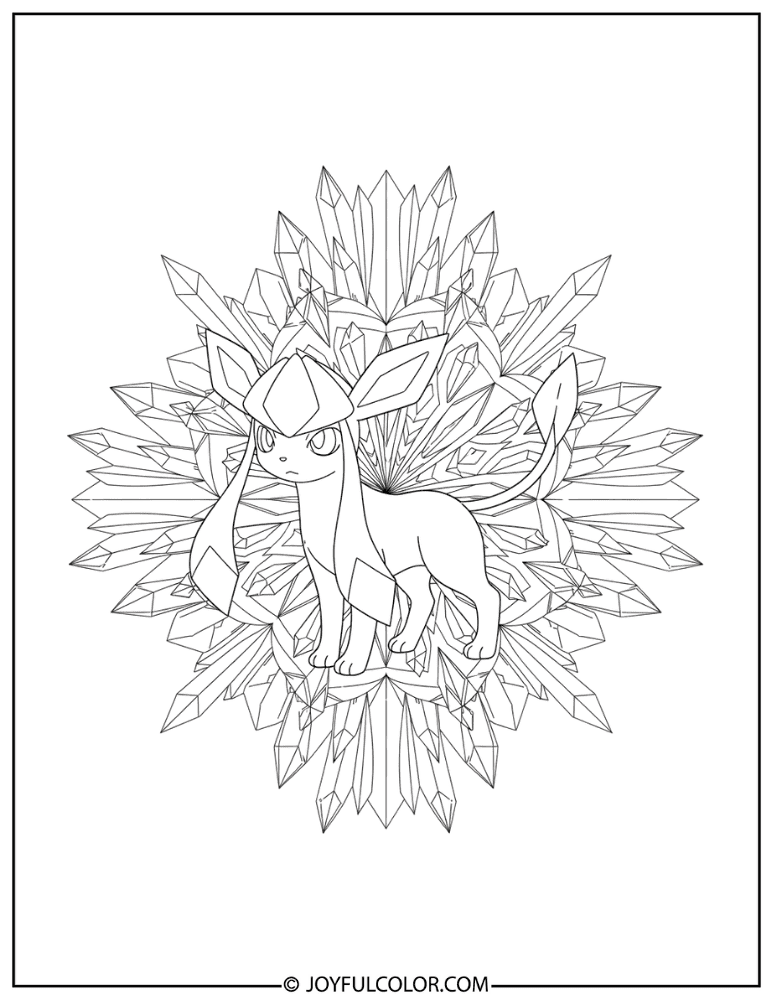 Glaceon Crystal Details