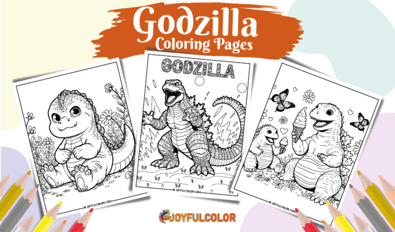 Godzilla Coloring Pages