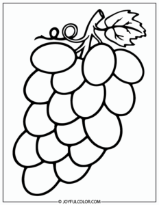 Fruit Coloring Pages Printable for Free Download