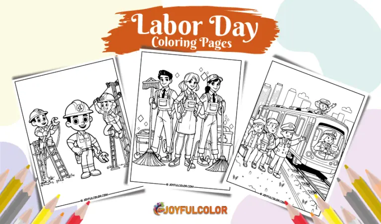 12 Labor Day Coloring Pages Printable for Free Download