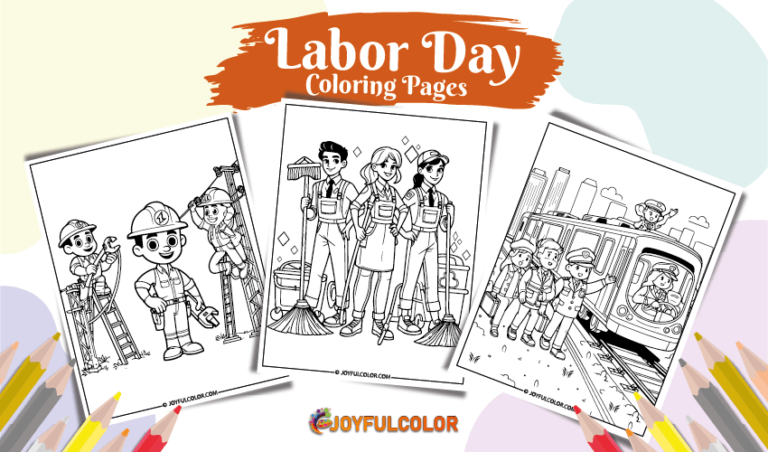 Labor Day Coloring