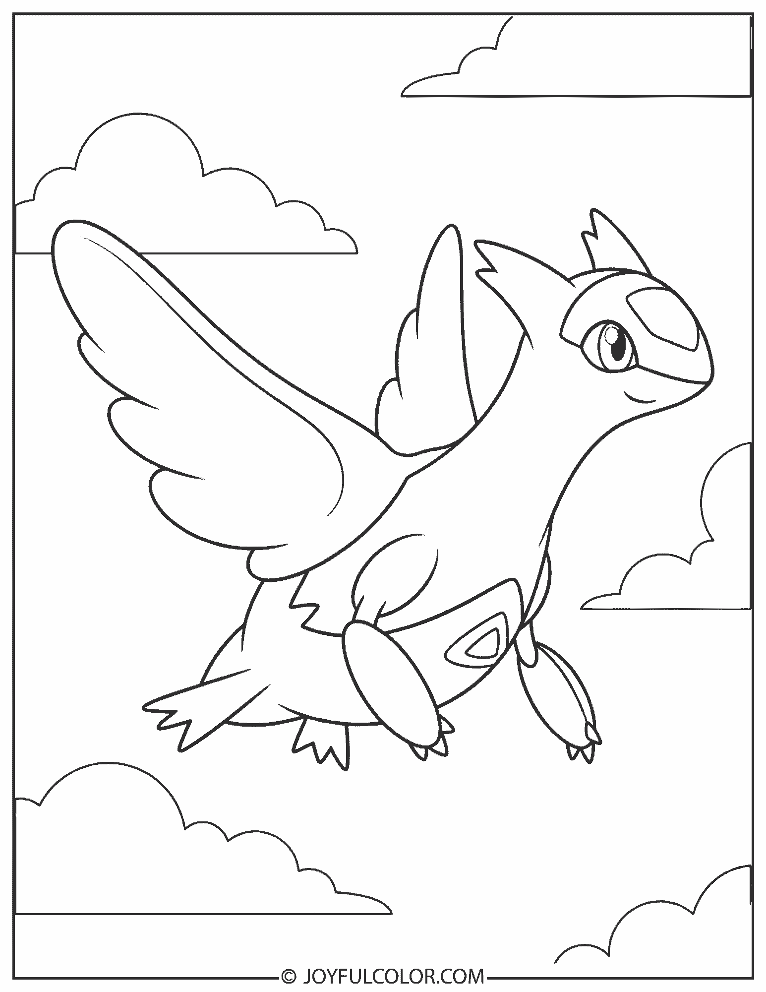 Latias Coloring Page