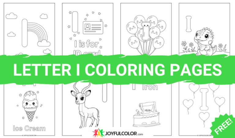 Letter I Coloring Pages