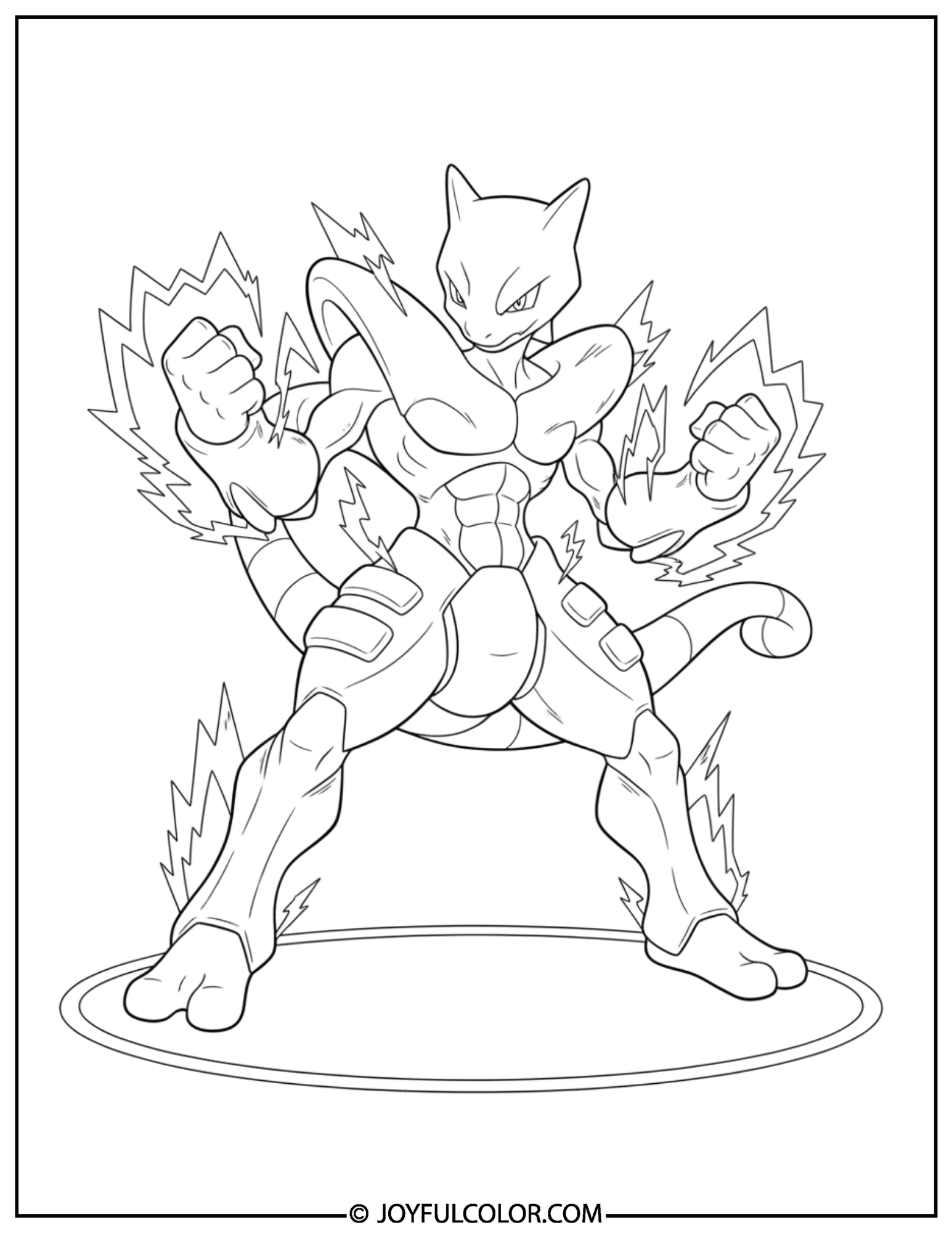 Mega Mewtwo X Battle