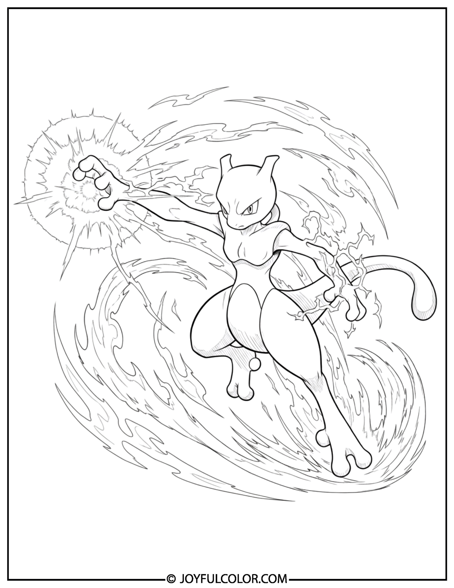 Mewtwo Action