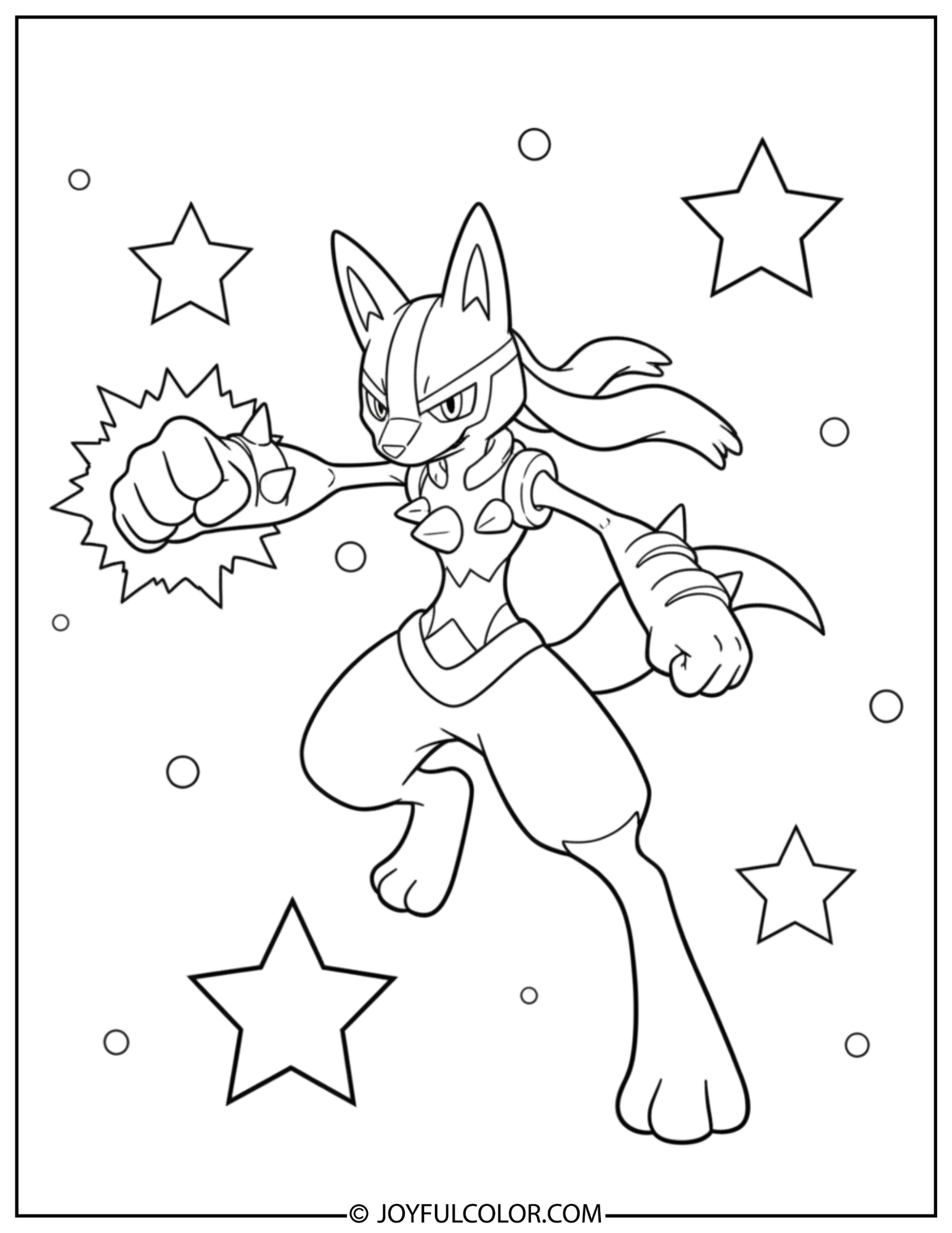 Mewtwo Coloring Page