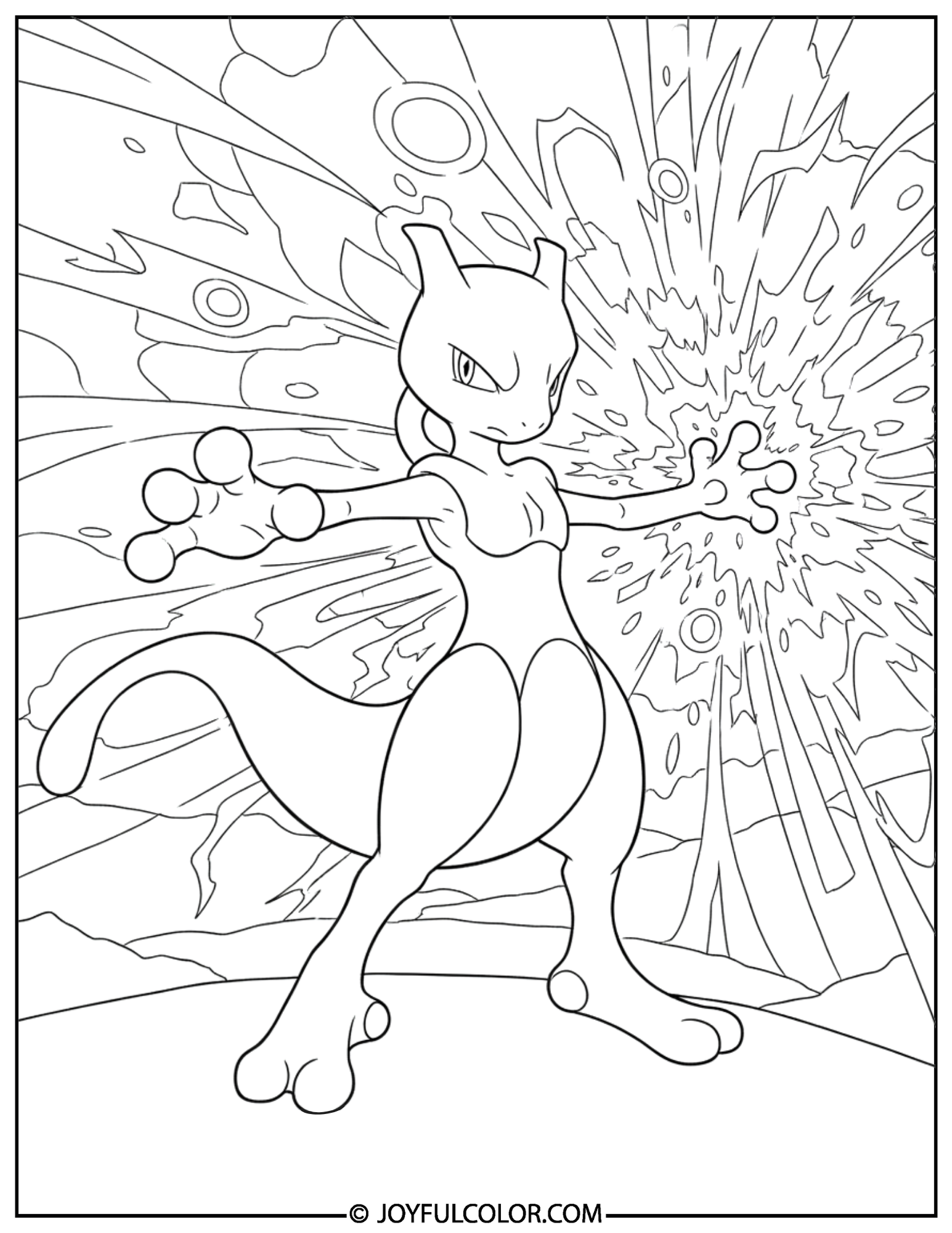 Mewtwo Psychic Attack