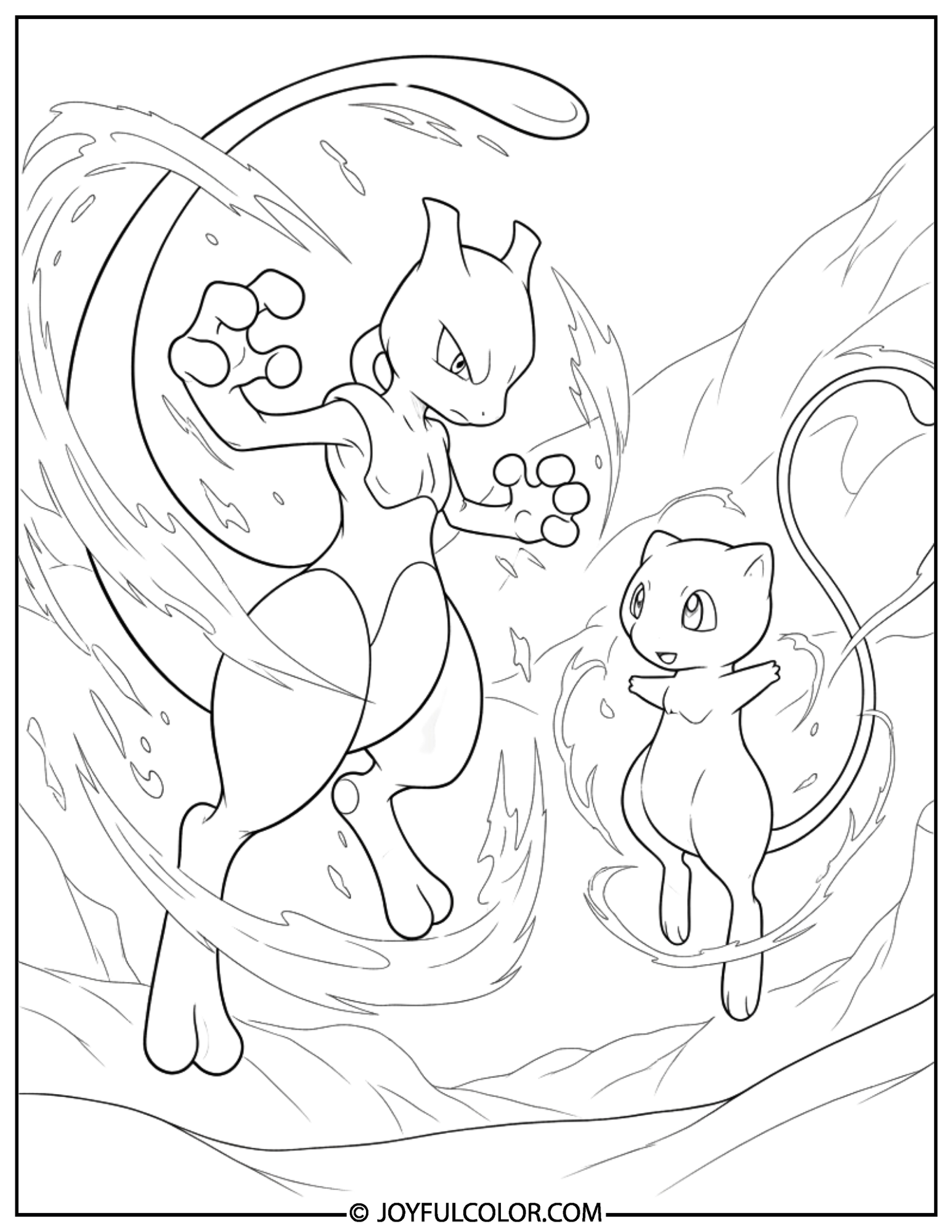 Mewtwo vs Mew