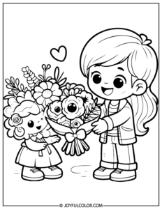 20 Mother's Day Coloring Pages (Free PDF Printable)