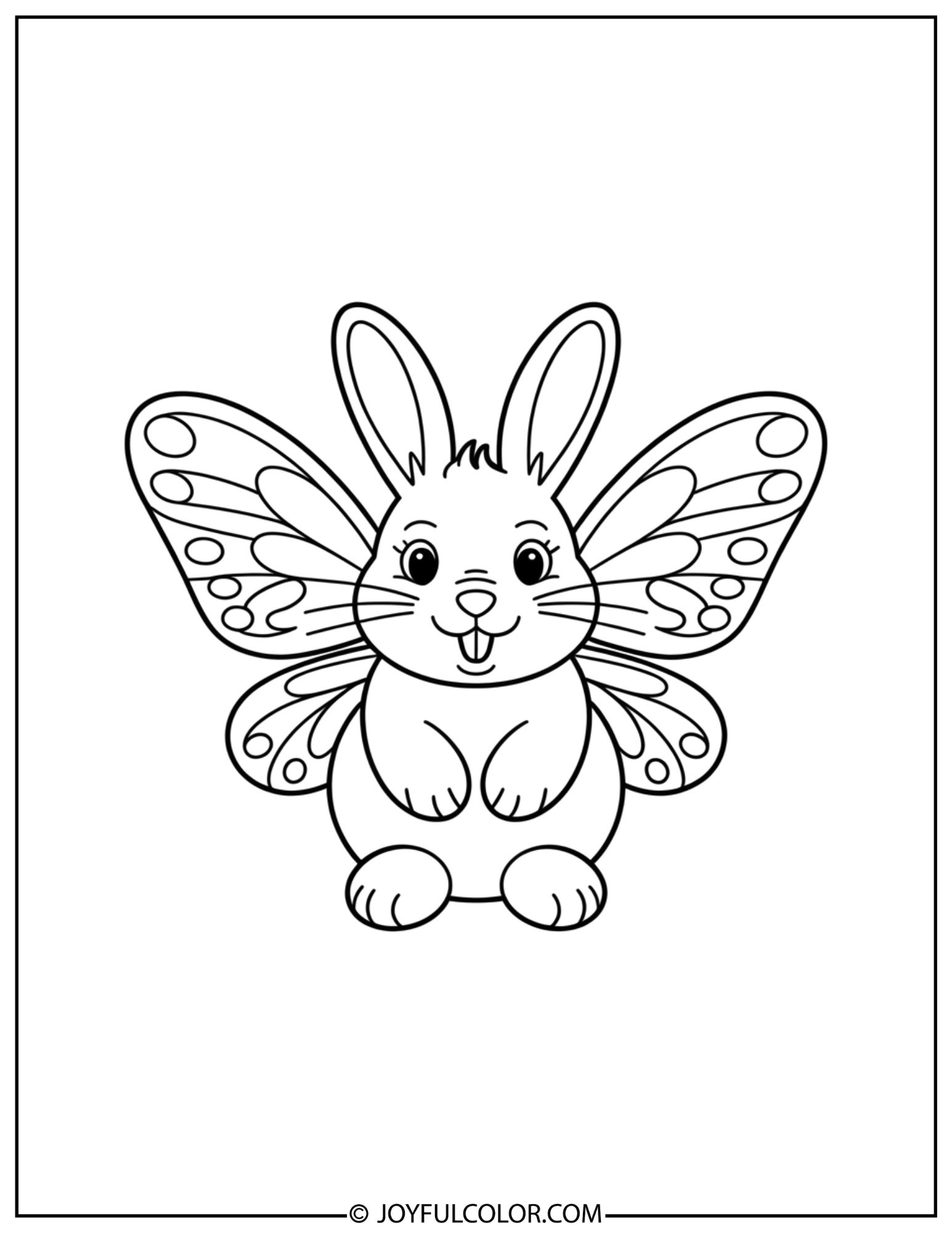 My Melody Fairy Wings Coloring Page