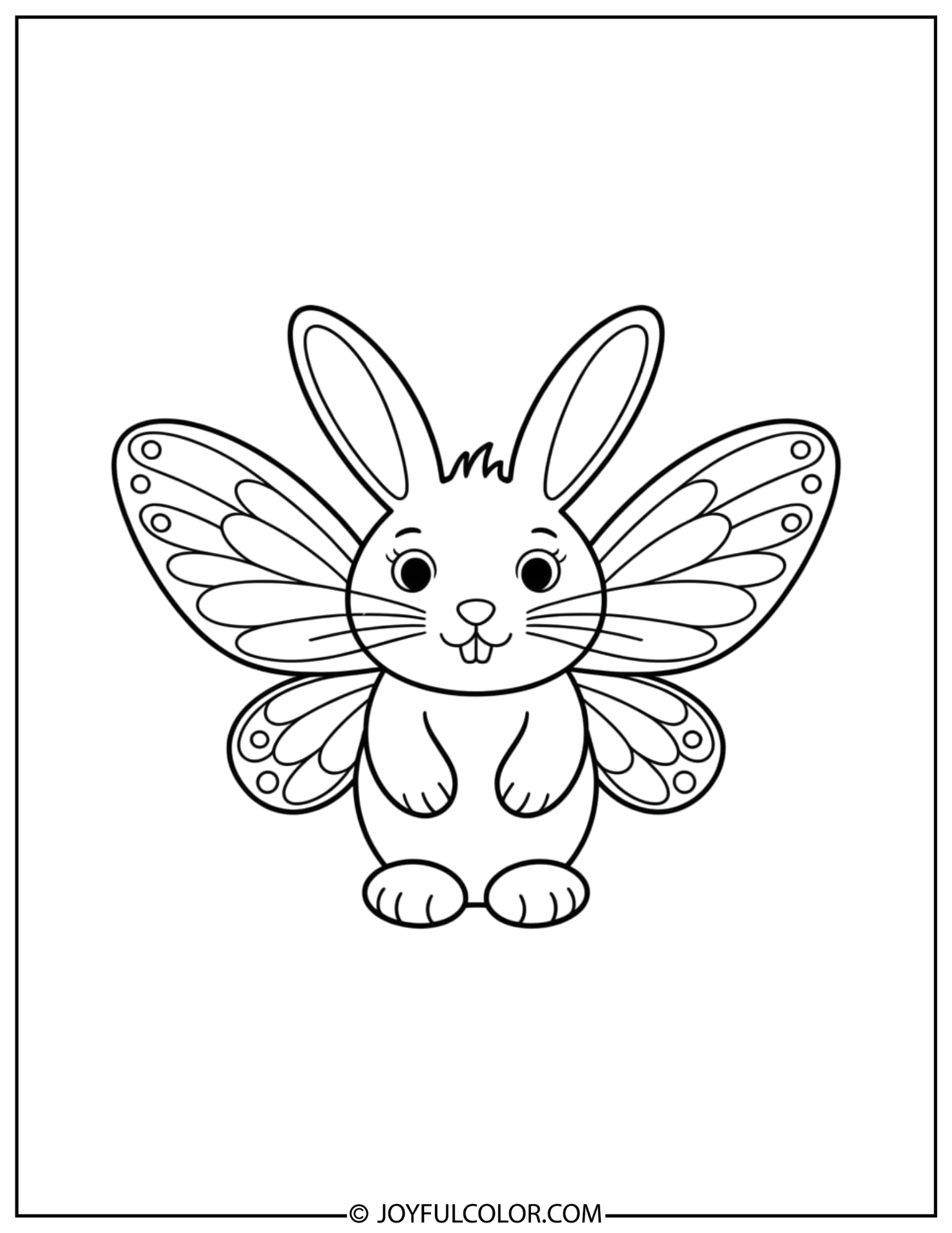 My Melody Fairy Wings Coloring Page