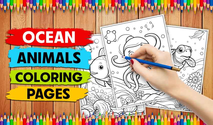 Ocean Coloring Pages