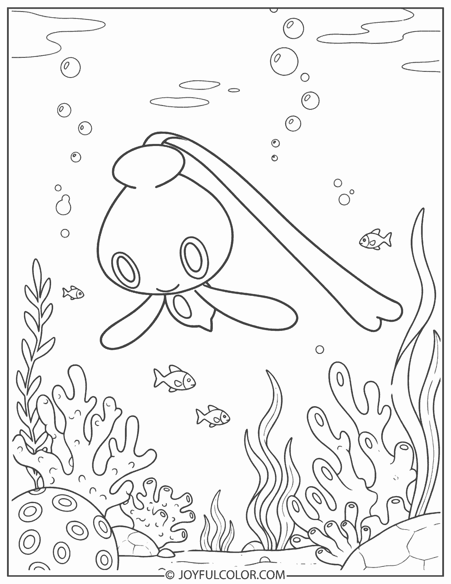 Phione Coloring Page
