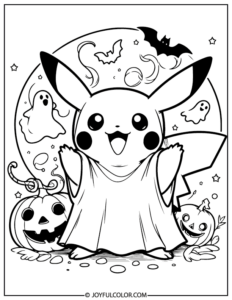 20 Pikachu Coloring Page Printable PDF to Download & Enjoy!