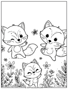 Fox Coloring Pages: Realistic, Kawaii, & More (FREE Download!)