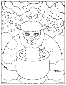 20 FREE Printable Alpaca Coloring Pages – Download &amp; Enjoy!