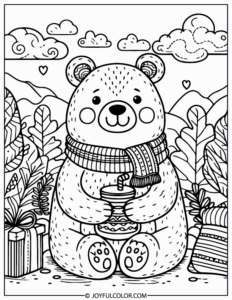 Fun & FREE Printable Bear Coloring Pages - Print & Color Today!