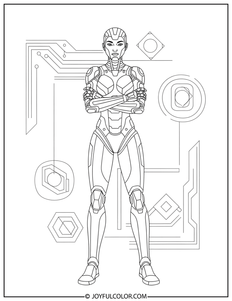 Rusty Rose Coloring Page