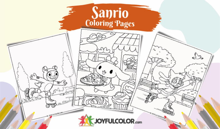 22 FREE Printable Sanrio Coloring Pages For Download