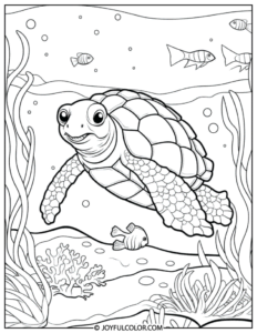 FREE Ocean Animals Coloring Pages - Ready To Print!