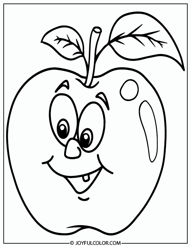 Fruit Coloring Pages Printable for Free Download