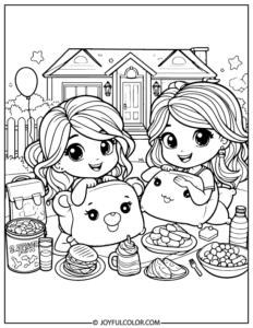 FREE Lego Friends Coloring Pages - Ready to Print and Color